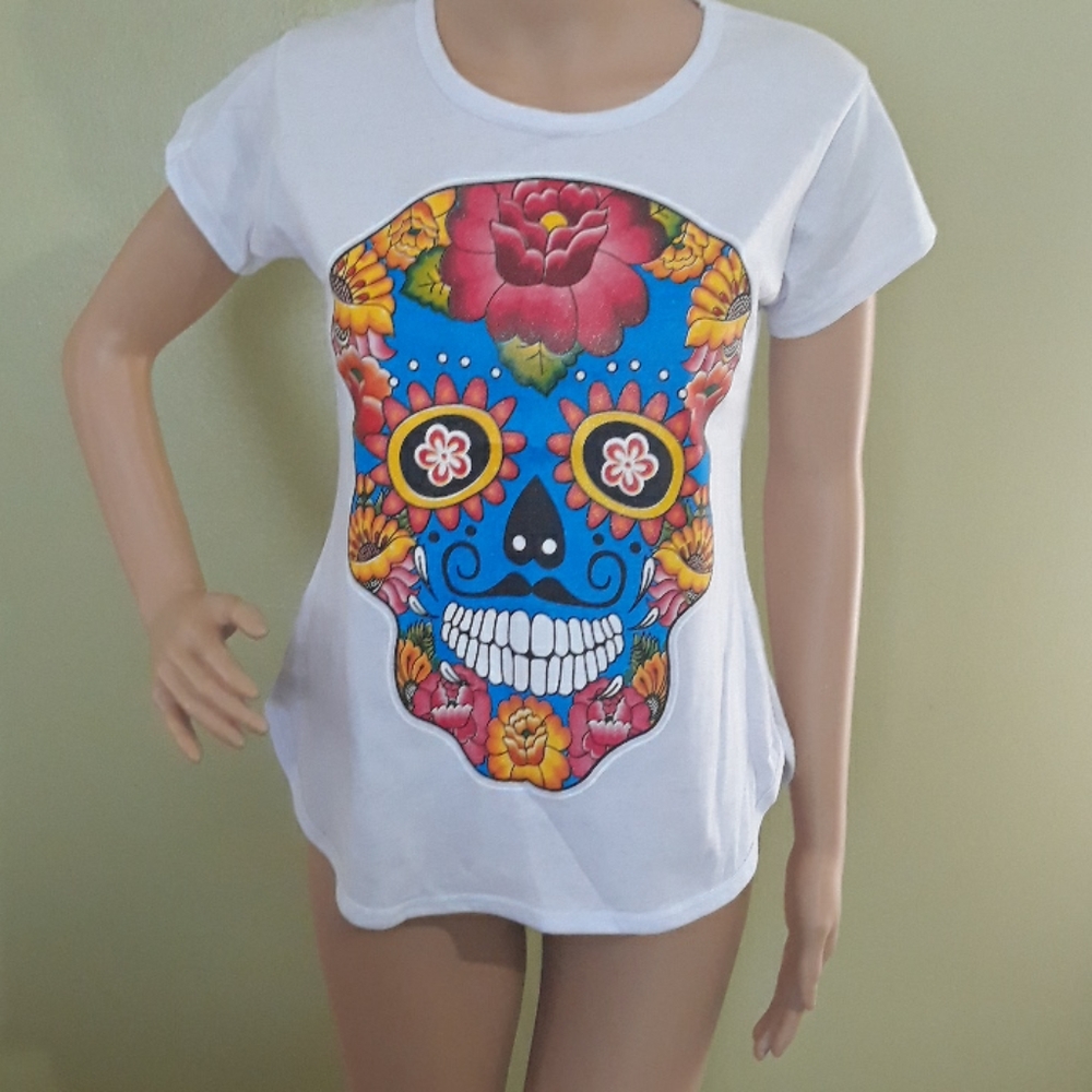 Mexican Cotton Blouse - Picture 3 of 5